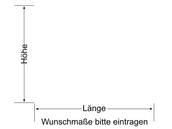 Fensterfolie Streifen 10/1 - Ansicht Farbauswahl und Anleitung zur Größenberechnung