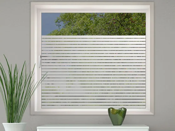 Fensterfolie Streifen 3/0,5