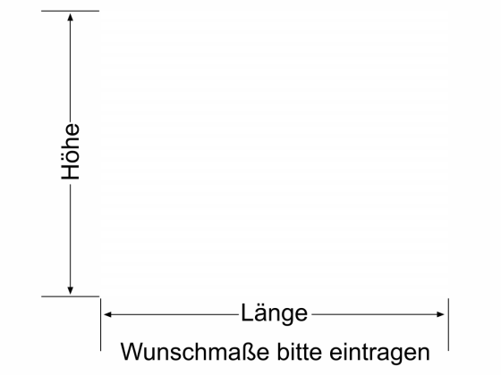 Preview: Fensterfolie Streifen 3/1 Preview: Fensterfolie Streifen 3/1 - Ansicht Farbauswahl und Anleitung zur Größenberechnung