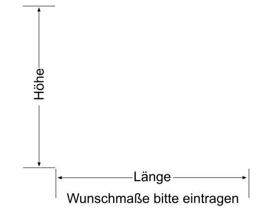 Fensterfolie Streifen 5/1 - Ansicht Farbauswahl und Anleitung zur Größenberechnung