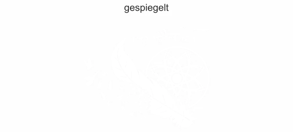 Fenstersticker mit Traumfänger und Text - Ansicht Ausrichtung und Farbauswahl