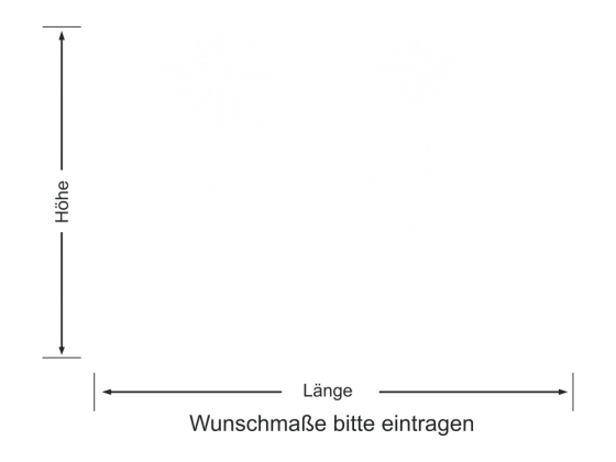 Preview: Sichtschutzfolie Urlaubsfeeling Preview: Sichtschutzfolie Urlaubsfeeling