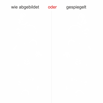 Preview: Glasdekor Ornament Frühlingsduft