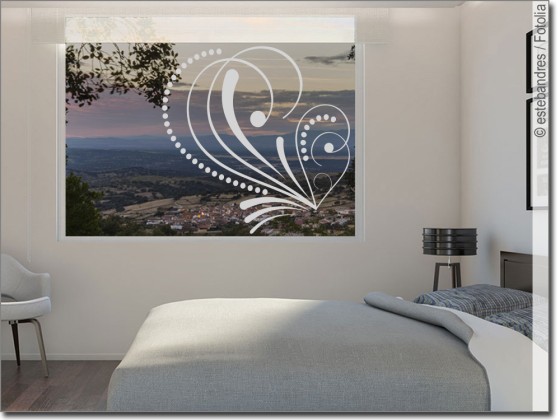 Preview: Fenstertattoo Schmuckornament