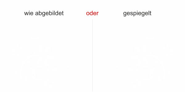 Preview: Glastattoo Stilvolles Ornament