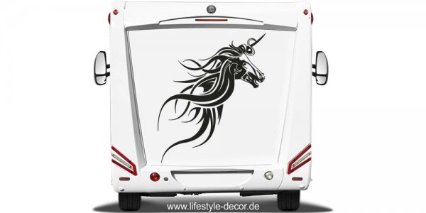 Preview: Flammendekor Einhorn Preview: Flammendekor Einhorn