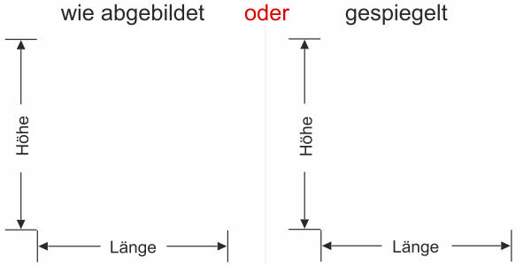 Preview: Folie für Fenster Modern Art als Sichtschutz - Ansicht Ausrichtung und Farbauswahl