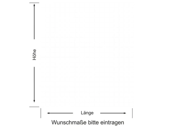 Folie für Fenster Rechtecke - Ansicht Farbauswahl