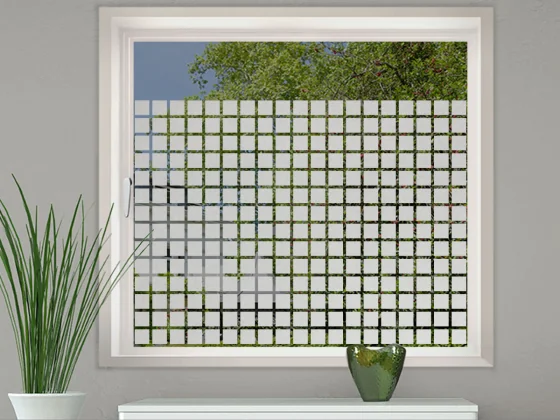 Folie für Fenster Quadrate