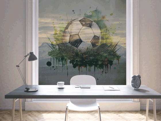 Preview: Glas Folien Fotodruck Fußball Preview: Glas Folien Fotodruck Fußball
