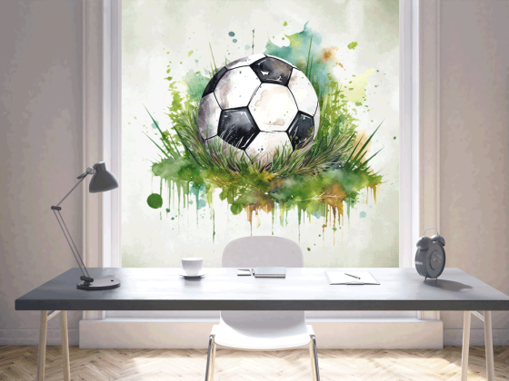 Preview: Glas Folien Fotodruck Fußball Preview: Glas Folien Fotodruck Fußball