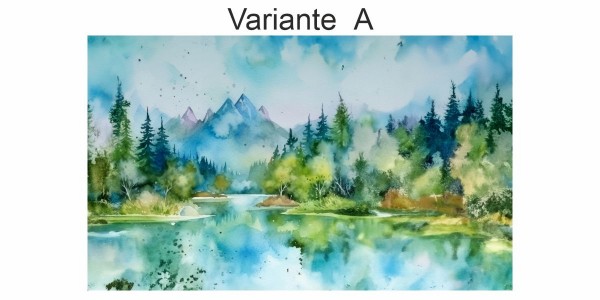 Preview: Fotofolie Alpenpanorama Aquarell (3 Varianten) Preview: Fotofolie Alpenpanorama Aquarell (3 Varianten)