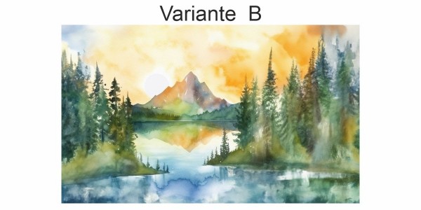 Preview: Fotofolie Alpenpanorama Aquarell (3 Varianten) Preview: Fotofolie Alpenpanorama Aquarell (3 Varianten)