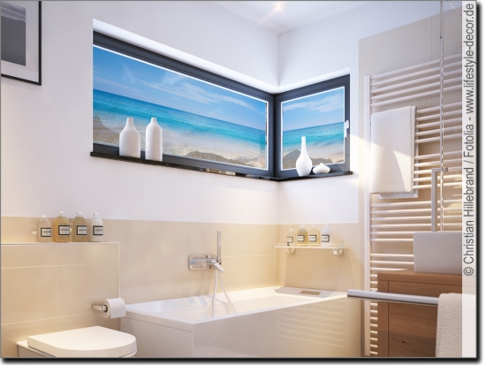 Preview: Fotodruck auf Glasfolie Strand Preview: Fotodruck auf Glasfolie Strand