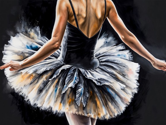 Preview: Fotofolie Balletttänzerin Preview: Fotofolie Balletttänzerin