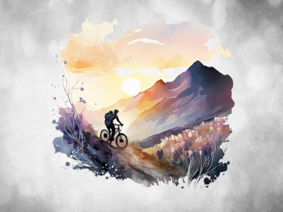 Preview: Fotofolie für Glas Mountainbike Preview: Fotofolie für Glas Mountainbike