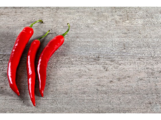 Preview: Fotofolie für Glas Peperoni