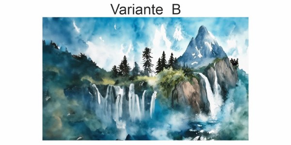 Preview: Fotofolie Gebirgslandschaft Aquarell (7 Varianten) Preview: Fotofolie Gebirgslandschaft Aquarell (7 Varianten)