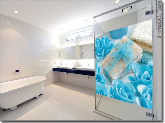 Preview: Spa Bild Blaue Rose