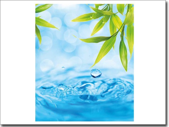 Preview: Fensterbild Wassertropfen Preview: Fensterbild Wassertropfen