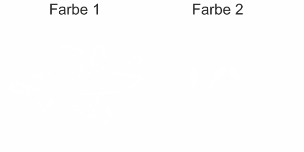 Preview: Garderobensticker Vögel auf Ast Preview: Ast mit Vögeln als dekorative Wandgarderobe - Ansicht Ausschnitt