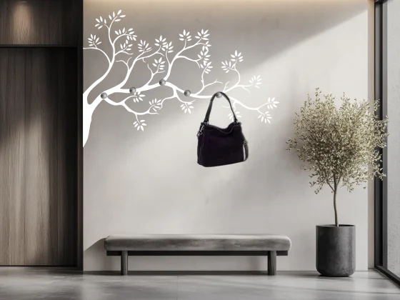 Garderobensticker Ast