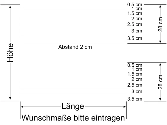 Sichtschutzfolie Gestreift