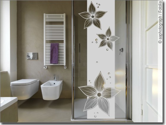 Preview: Glasbanner Fleurs