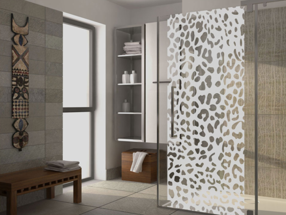 Preview: Glasbanner Leopard