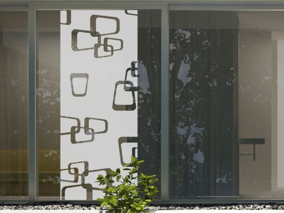 Preview: Glasbanner Retrodekor