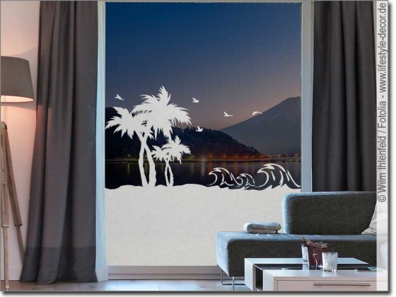 Preview: Glasbild Meerblick Preview: Glasbild Meerblick