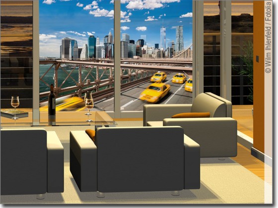 Preview: Glasbild NYC Taxi Preview: Glasbild NYC Taxi
