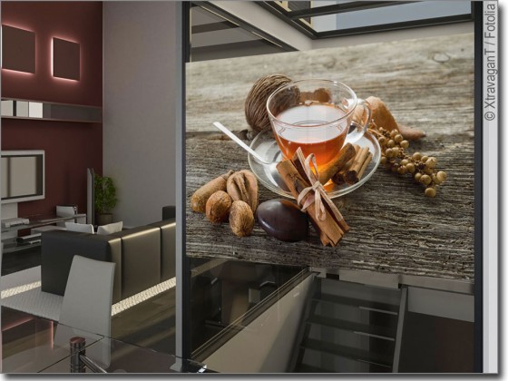 Preview: Glasbild Tea Time