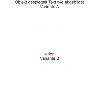 Preview: Glastattoo Athen - Ansicht Ausrichtung mit Farbauswahl und Variante