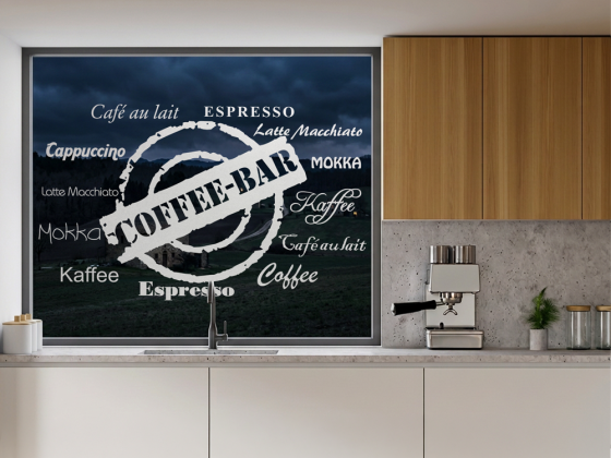 Glasdekor Coffee Bar