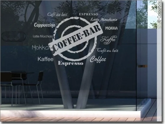 Glasdekor Coffee Bar