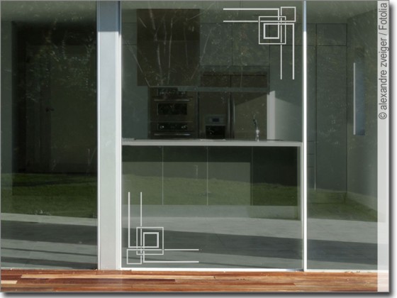 Preview: Glasdekor Ecken