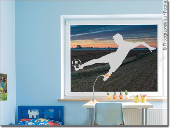 Preview: Glasdekor Fußballspieler Preview: Glasdekor Fußballspieler