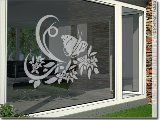 Preview: Glasdekor Traumfalter