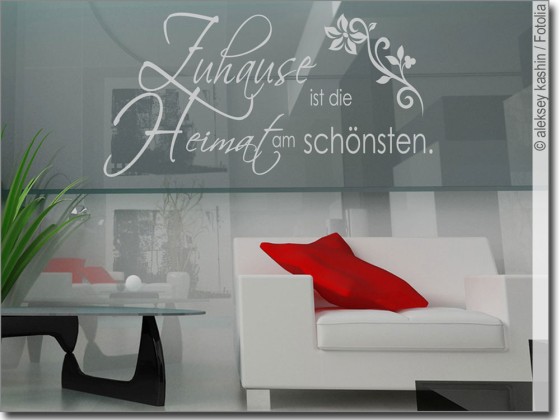 Preview: Glasdekor Zuhause ist die Heimat Preview: Glasdekor Zuhause ist die Heimat