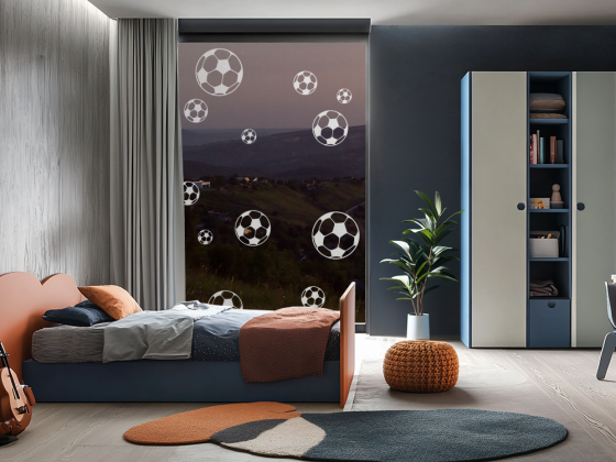 Preview: Glasdesign Set Fußball