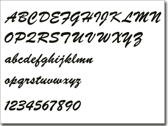 Preview: Glasdesign Wunschtext Nr. 8