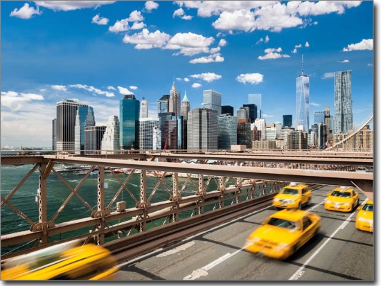 Preview: Glasbild NYC Taxi Preview: Glasbild NYC Taxi