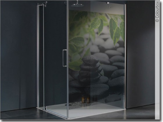 Preview: Glasbild mit Steinen Preview: Glasbild mit Steinen