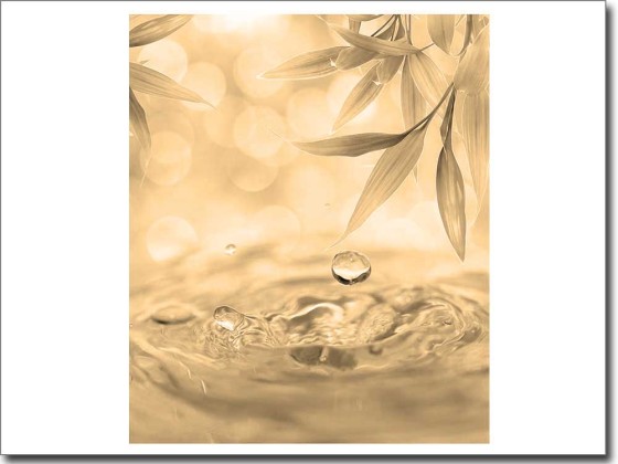 Preview: Fensterbild Wassertropfen Preview: Fensterbild Wassertropfen