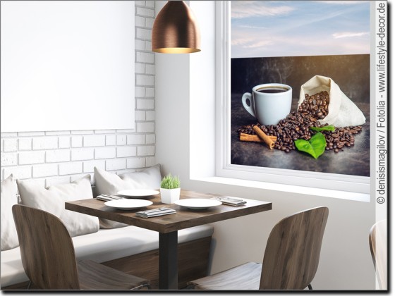 Preview: Glasprint Espresso und Kaffeebohnen Preview: Glasprint Espresso und Kaffeebohnen