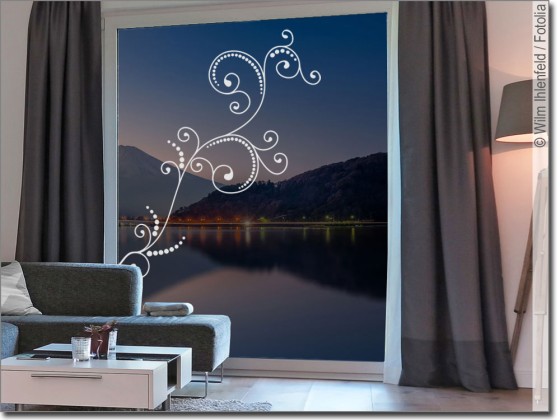 Preview: Glastattoo Ranke Klassik