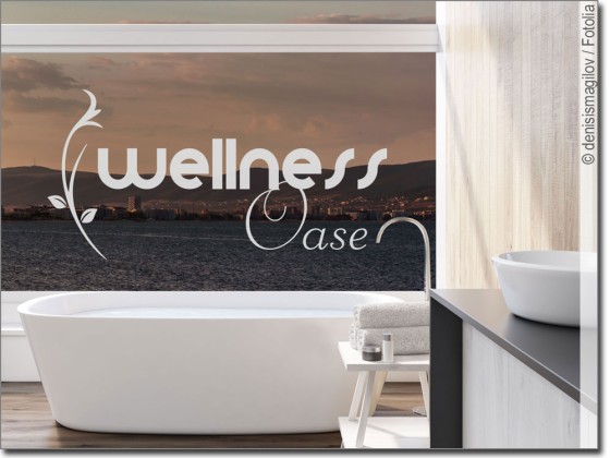 Preview: Glassticker Wellness Oase Preview: Glassticker Wellness Oase