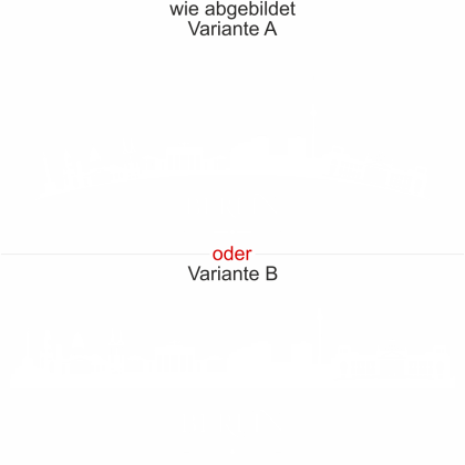Glastattoo Berlin - Ansicht Ausrichtung mit Farbauswahl und Variante
