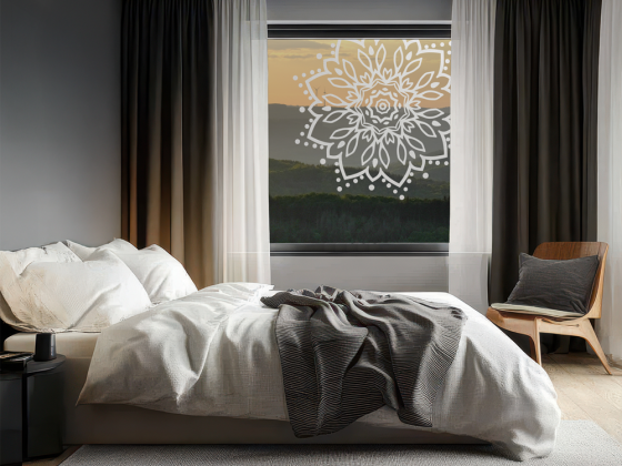 Preview: Glastattoo Dekoratives Mandala